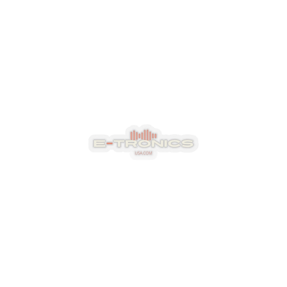 Thumbnail: E-tronics Kiss-Cut Stickers