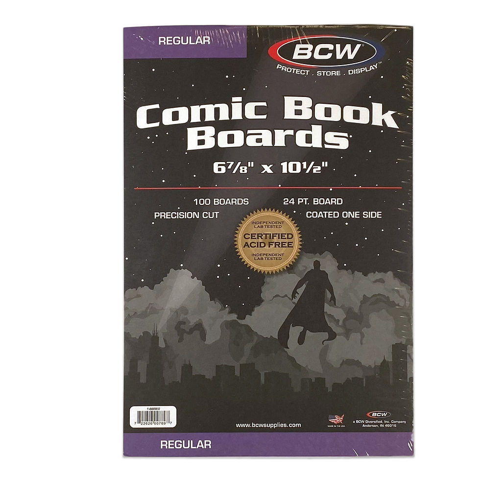Thumbnail: BCW Regular Comic Backing Boards