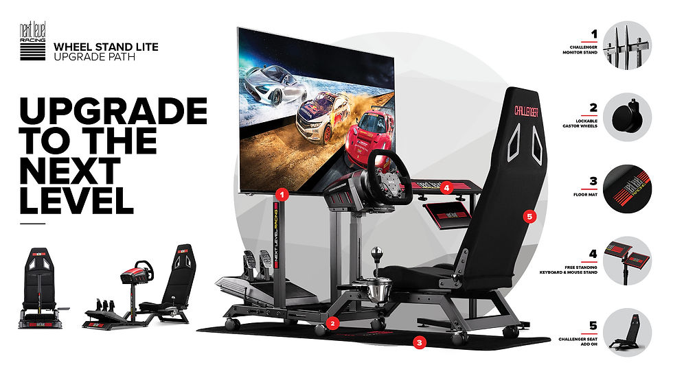 Thumbnail: Next Level Racing - Wheel Stand Lite