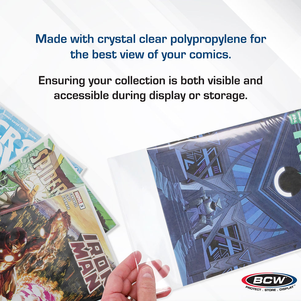 Thumbnail: BCW Golden Comic Bags