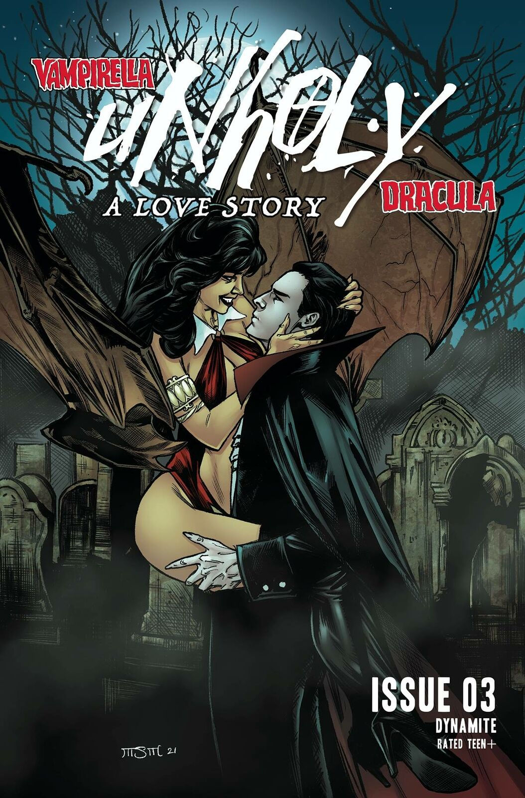 Vampirella / Dracula Unholy #3 - Michael Santamaria - NM