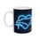Thumbnail: Neon Heartbeat Ceramic Mug - North Carolina