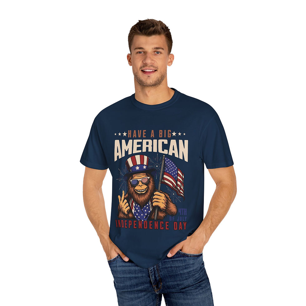 Thumbnail: Patriotic Unisex T-Shirt - Have a Big American Independence Day