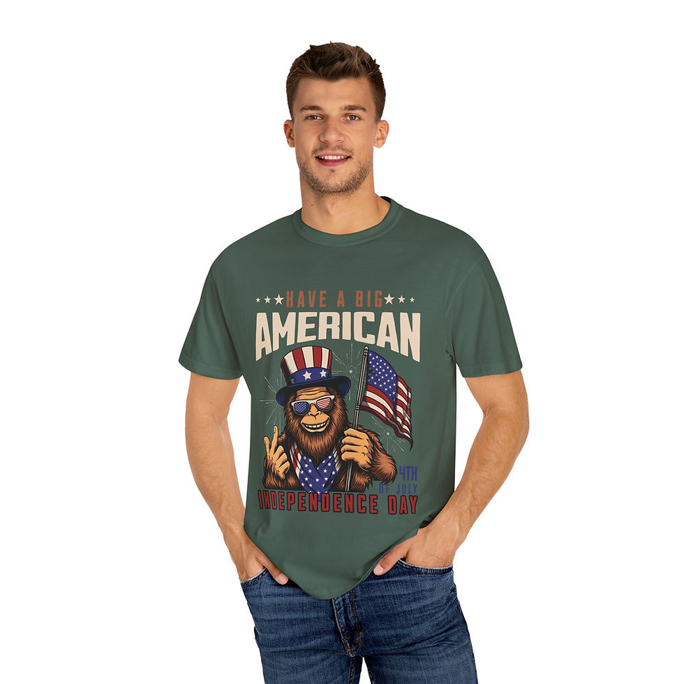 Thumbnail: Patriotic Unisex T-Shirt - Have a Big American Independence Day