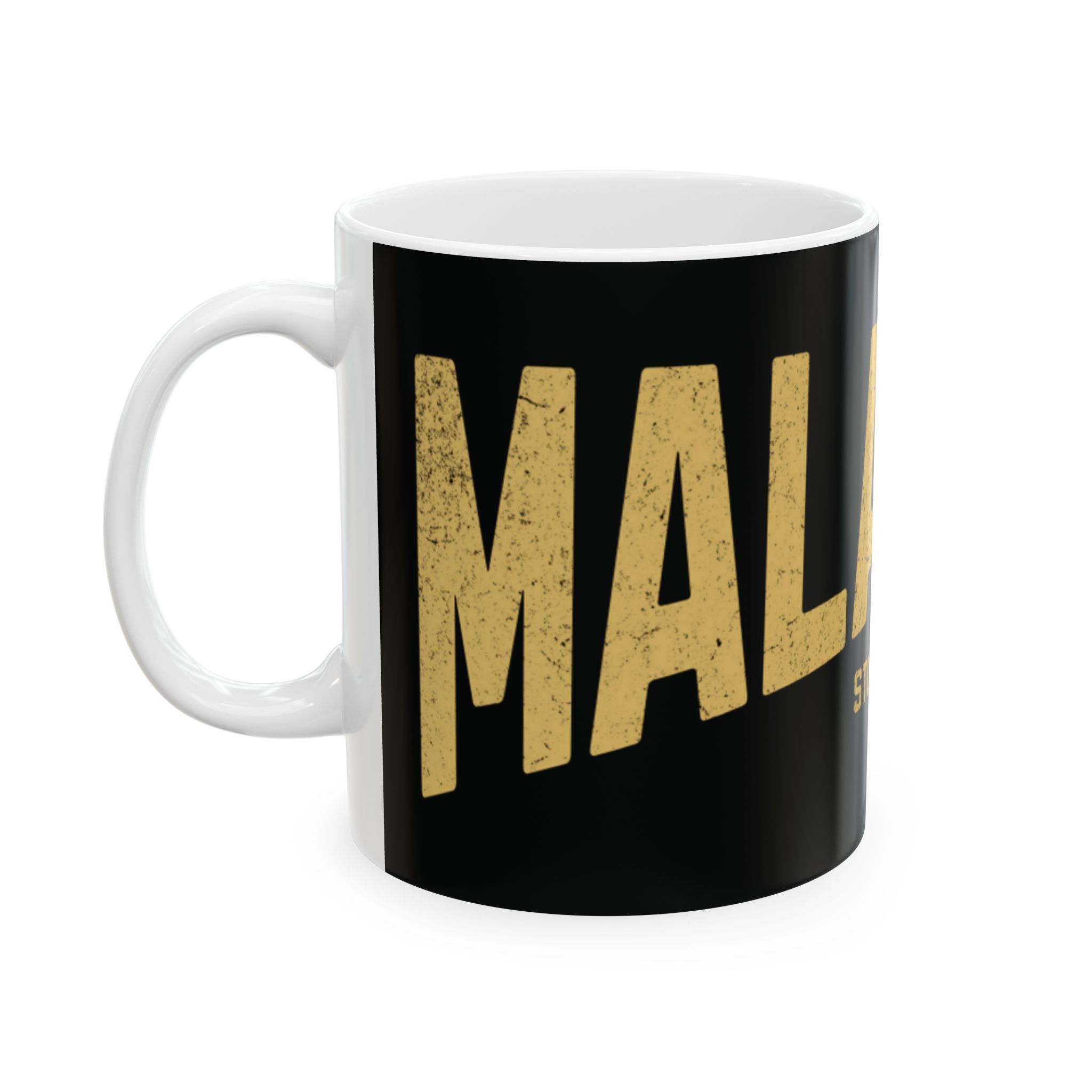 Funny Mug - Malarkey Stops Here 11oz Ceramic