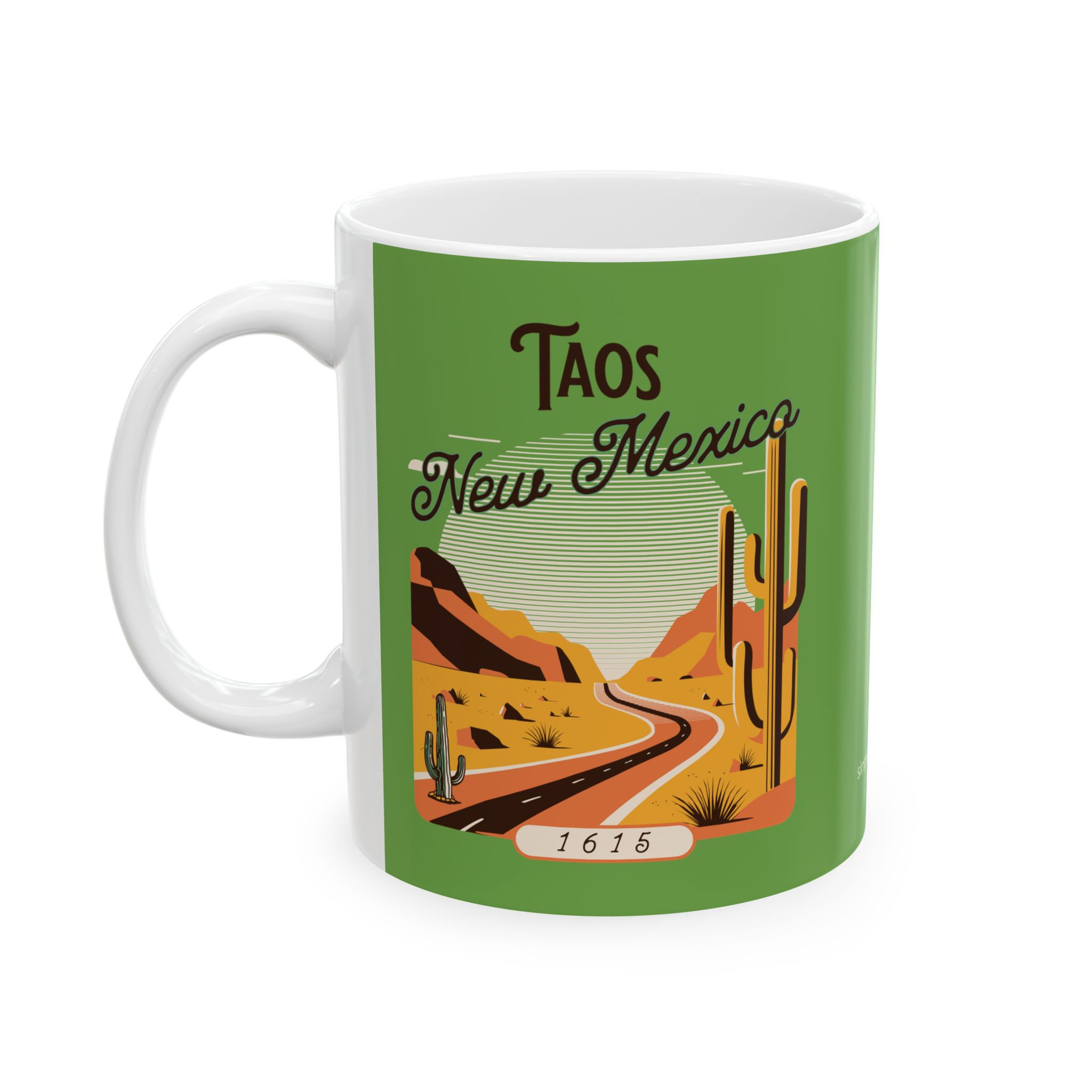 Taos, New Mexico - Coffee Cup