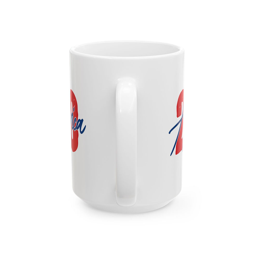 Thumbnail: America's 250th  Ceramic Mug —  (11oz & 15oz)
