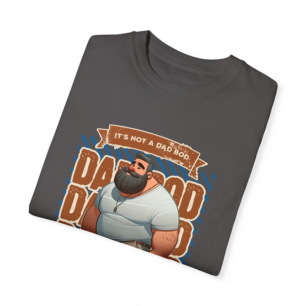 Thumbnail: Father Figure Unisex Garment-Dyed T-Shirt - Perfect Gift for Dads
