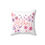 Thumbnail: Floral Mother's Day Pillow with Heart Design
