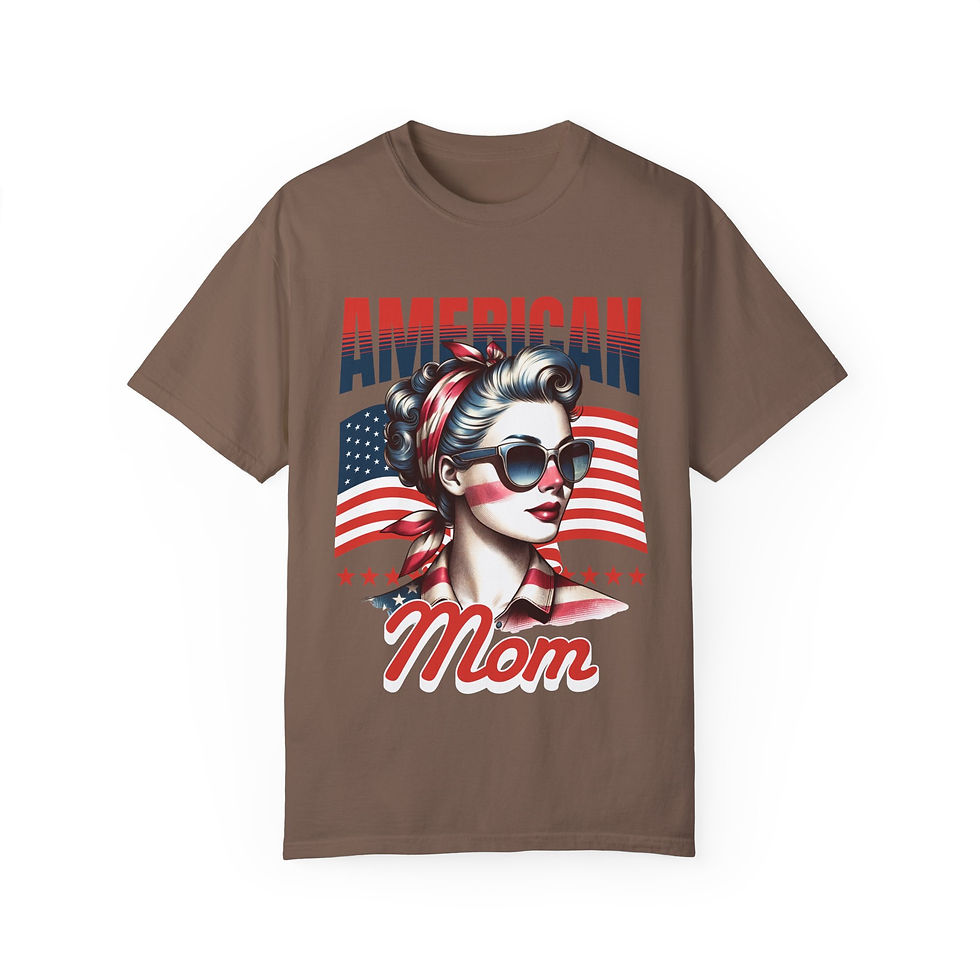 Thumbnail: American Mom - Comfort Color Tee
