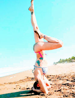 YOGA en Playa.
