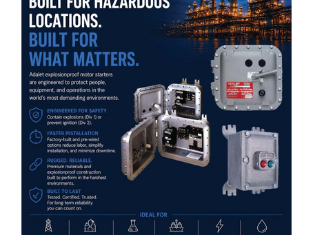 ADALET - Hazardous Location Motor Starters