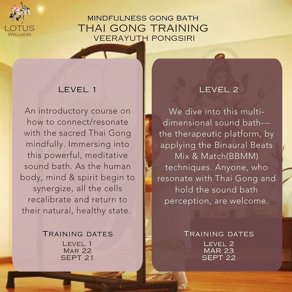 Thumbnail: Level 1 Thai Gong Training