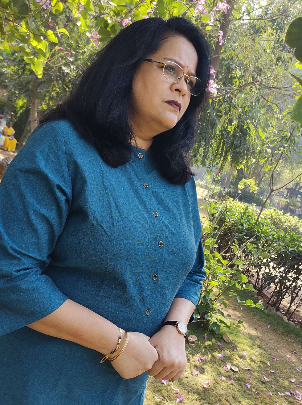 Thumbnail: MYLA Turquoise Blue Shirt Stlye Short Kurti