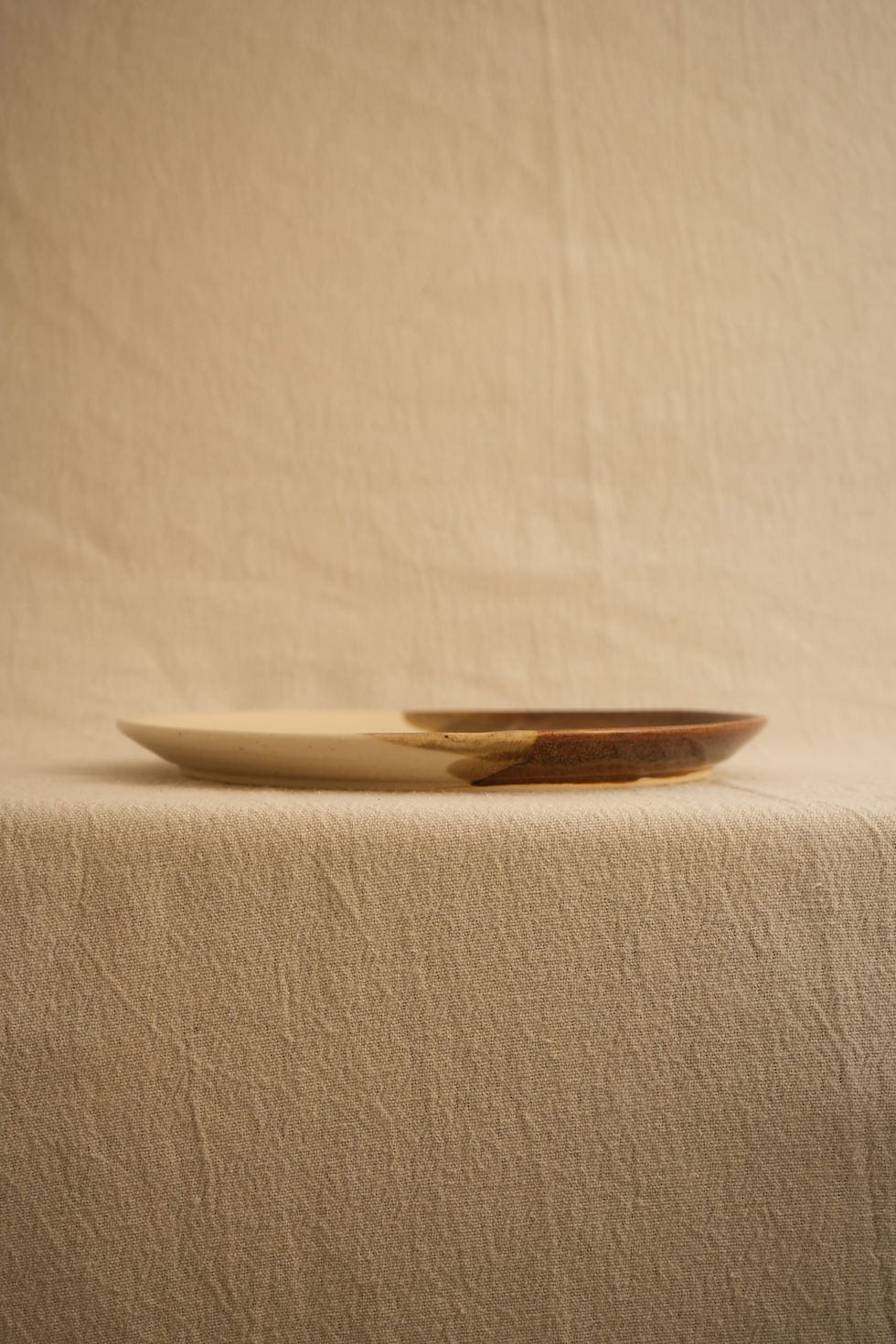 Thumbnail: Earthen Ivory Ceramic Plate