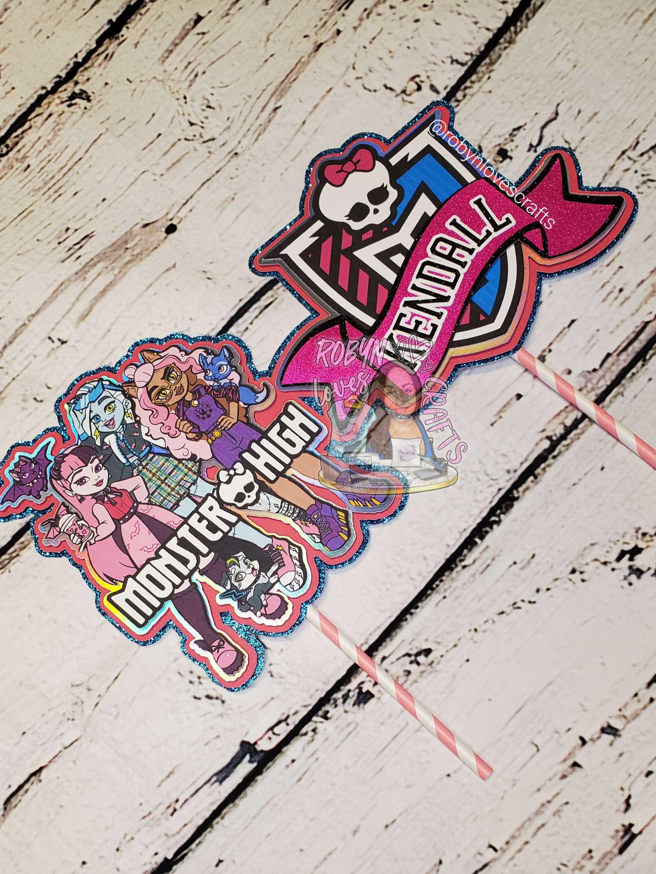 Custom Monster High Jumbo 3D Cake Topper