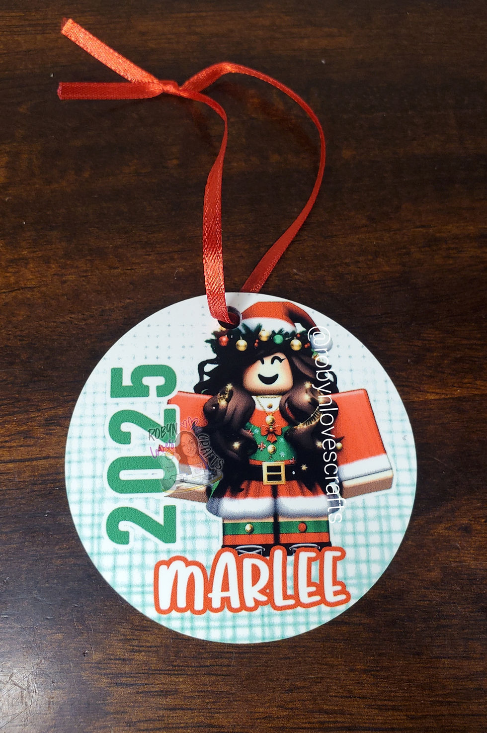 Thumbnail: Custom Christmas Ornament for Kids - Any Theme