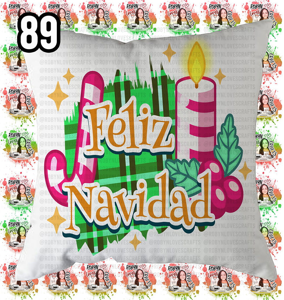 Thumbnail: Custom Pillows - Christmas 6