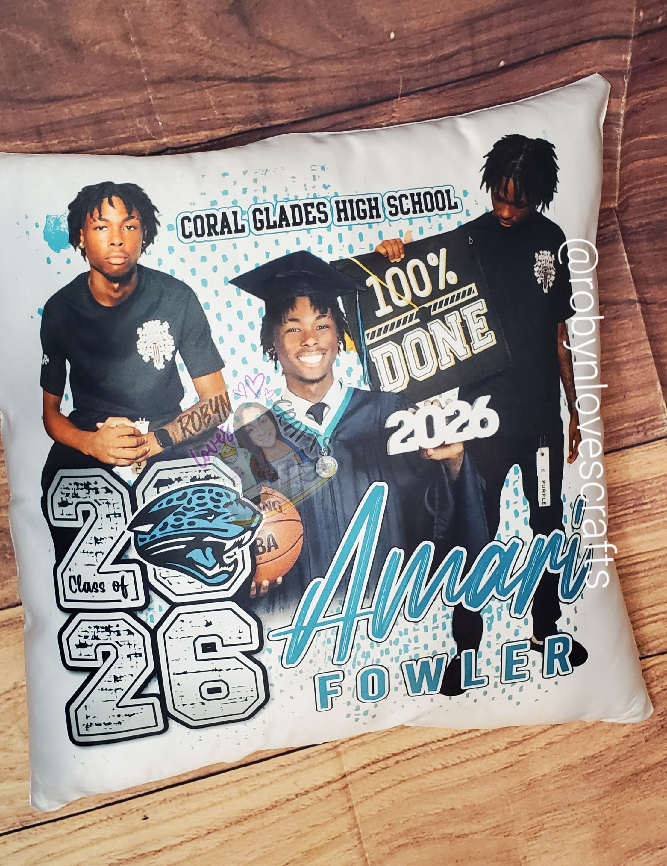 Custom Graduation Pillow Senior