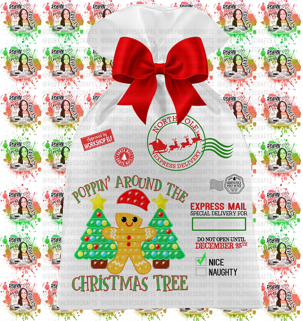Thumbnail: Custom Christmas Sack 1