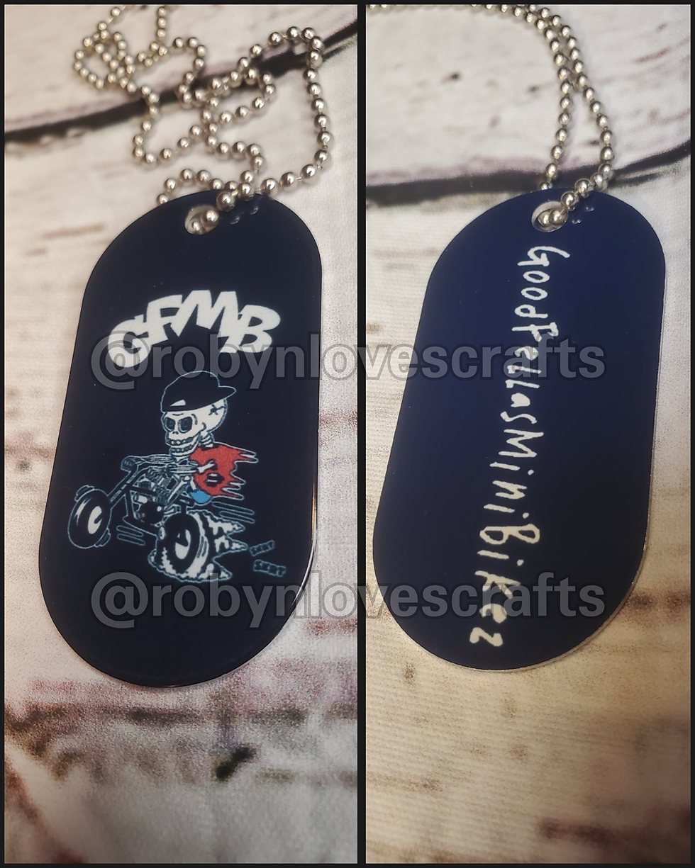 Thumbnail: Custom Dog Tag Keepsake