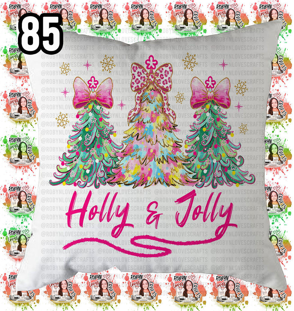 Thumbnail: Custom Pillows - Christmas 6