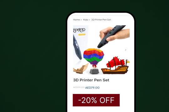 Product Discount Badge banner