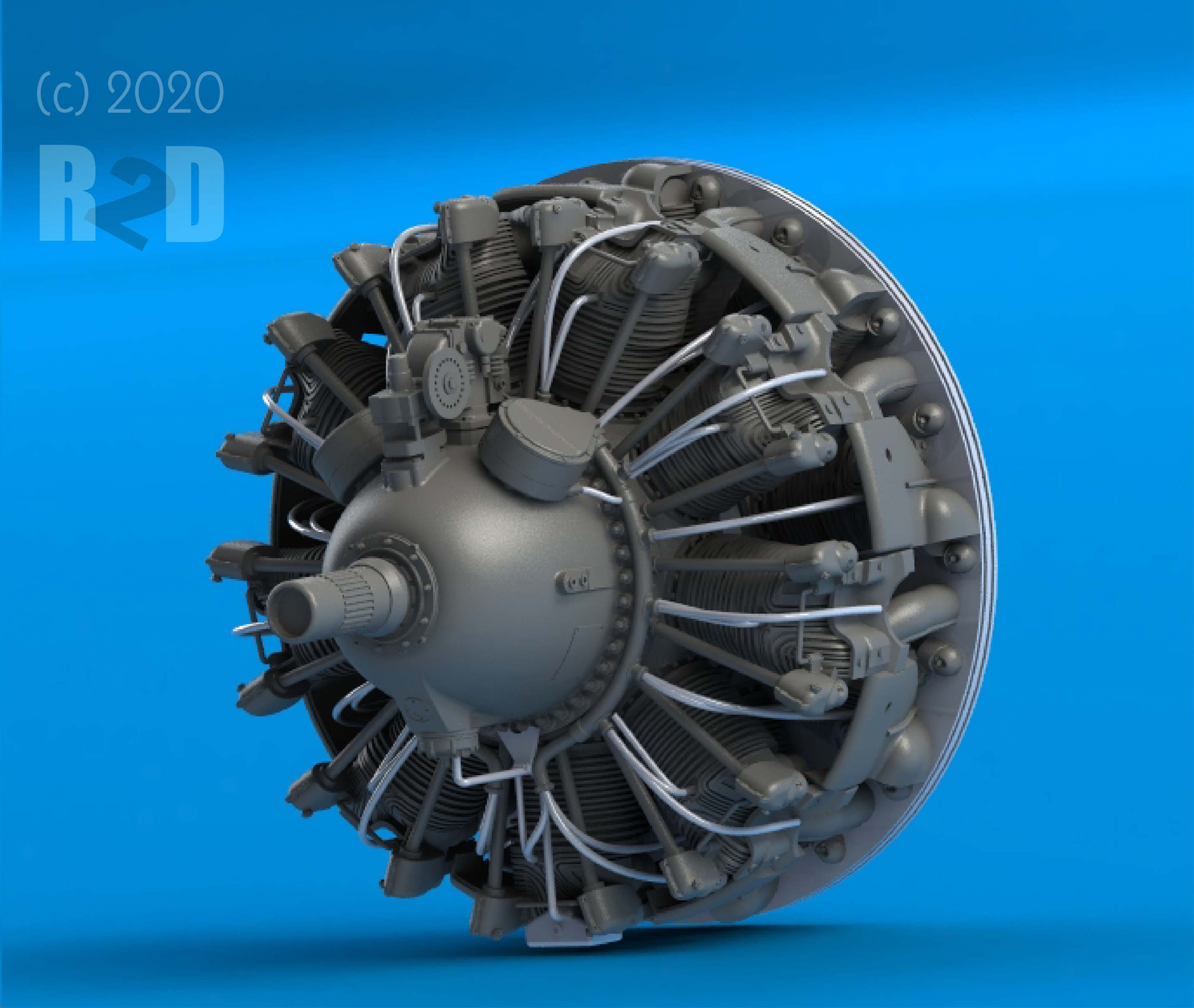 1/48 R-2800 Fast Fix Engine Upgrade: Early Model