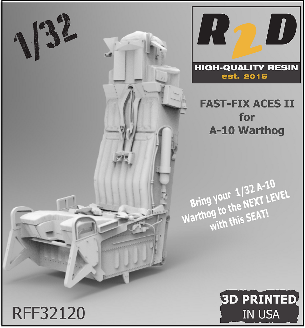 FAST-FIX 1/32 ACESII Ejection Seat for A-10 Warthog RFF32120