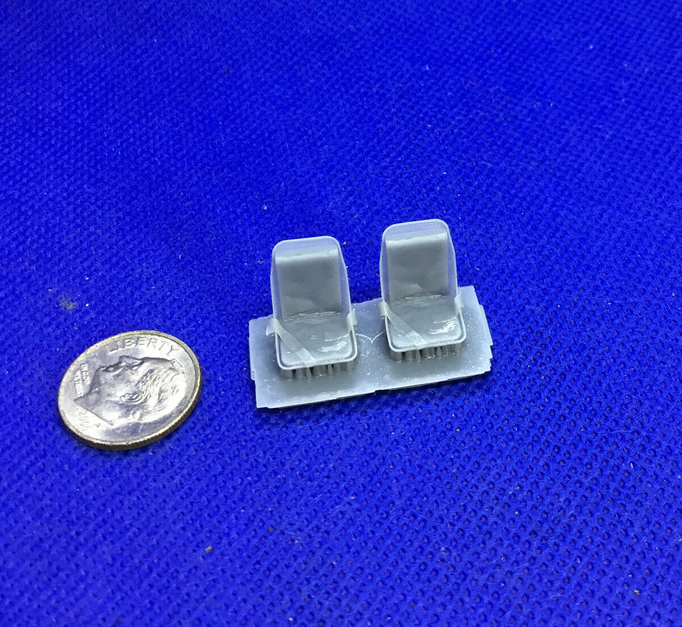 1/48 RESIN2detail Fast Fix B-17 Flying Fortress Seats