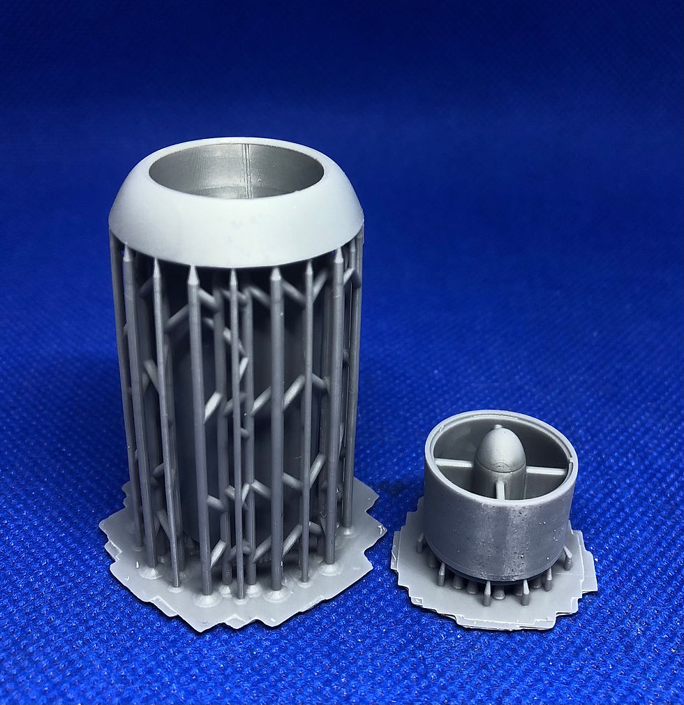 Thumbnail: 1/32 J-29 Tunnan Seamless Intake and Rotor 32080