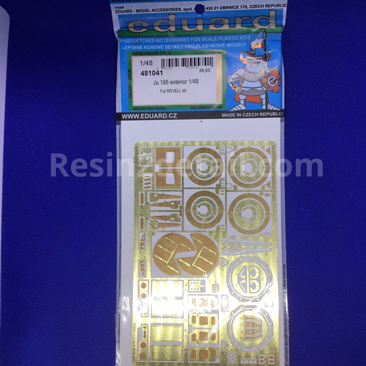 Eduard 1/48 Ju-188 Exterior Detail Set 481041 (REV)