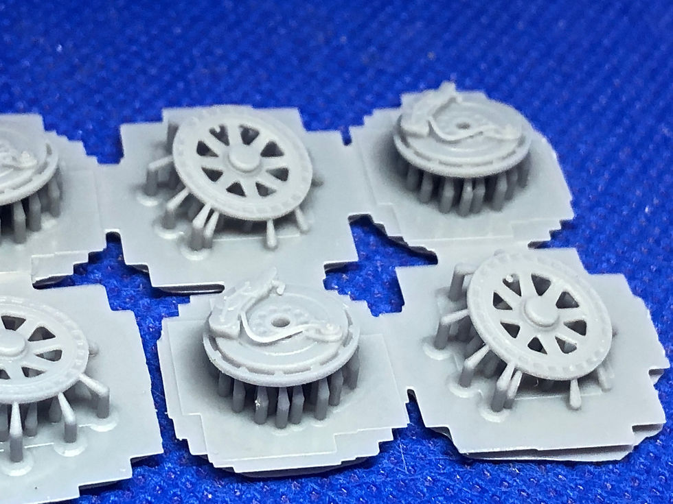 Thumbnail: 1/48 F-82 Twin Mustang Main Wheel Upgrade 48214