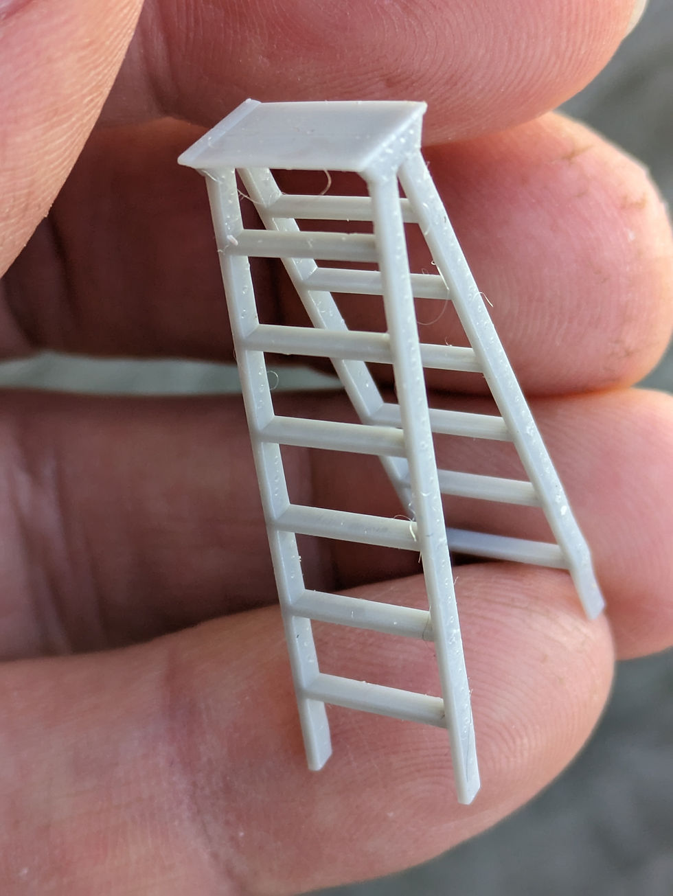 Thumbnail: FAST-FIX 1/48 WWII USAF Crew Maintenance Ladder RFF48092