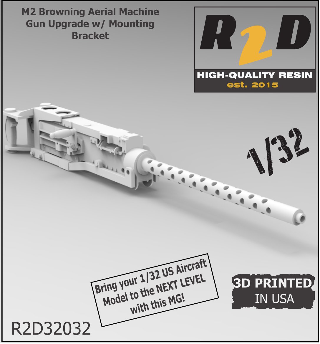 FAST-FIX 1/32 M2 Browning Aerial Machine Gun RFF32032