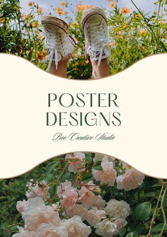 Poster design mockup example