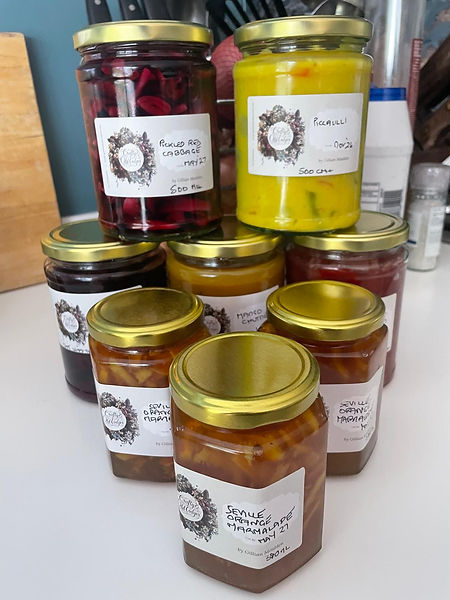 hand made preserves made in buckinghamshire