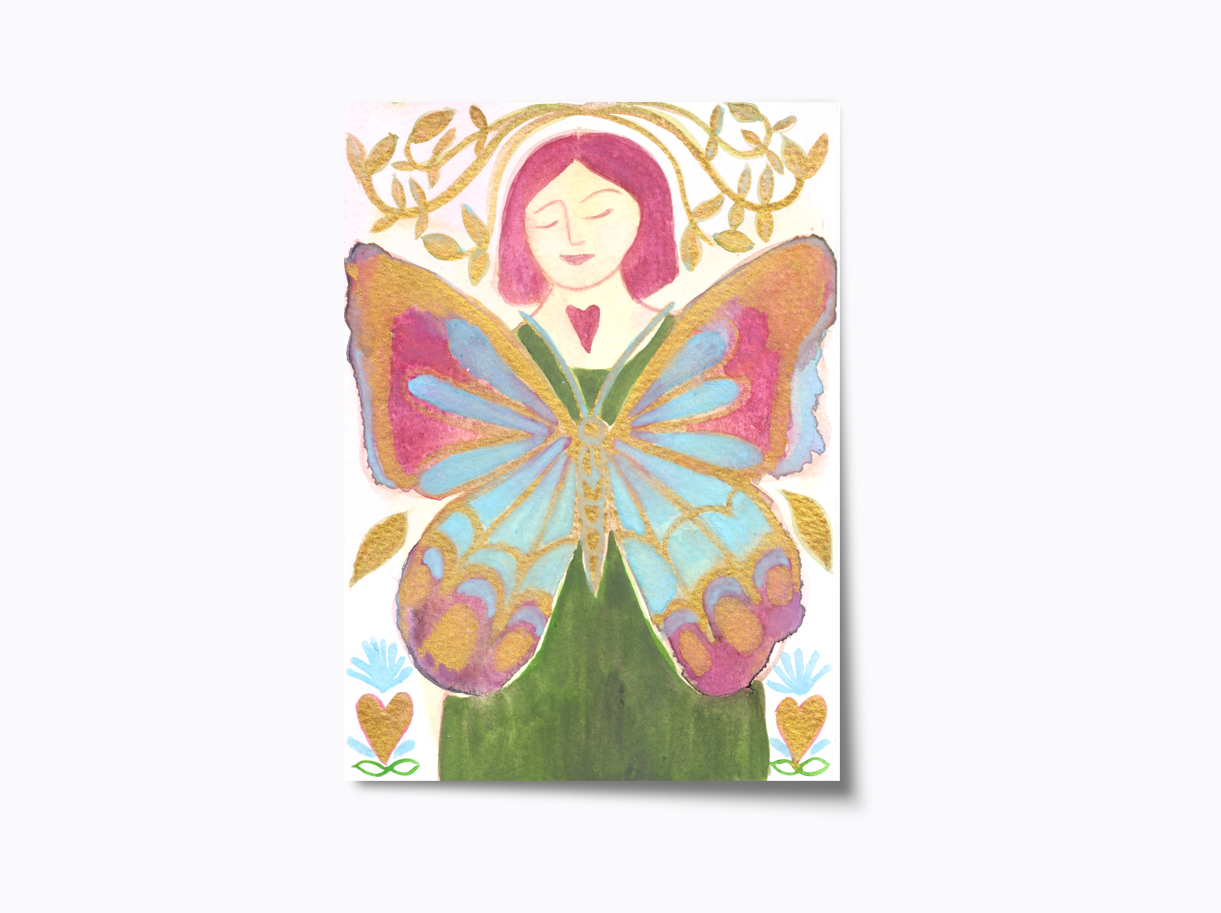 The Butterfly Heart | A5 Giclée Art Print