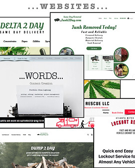 Examples of website creation
