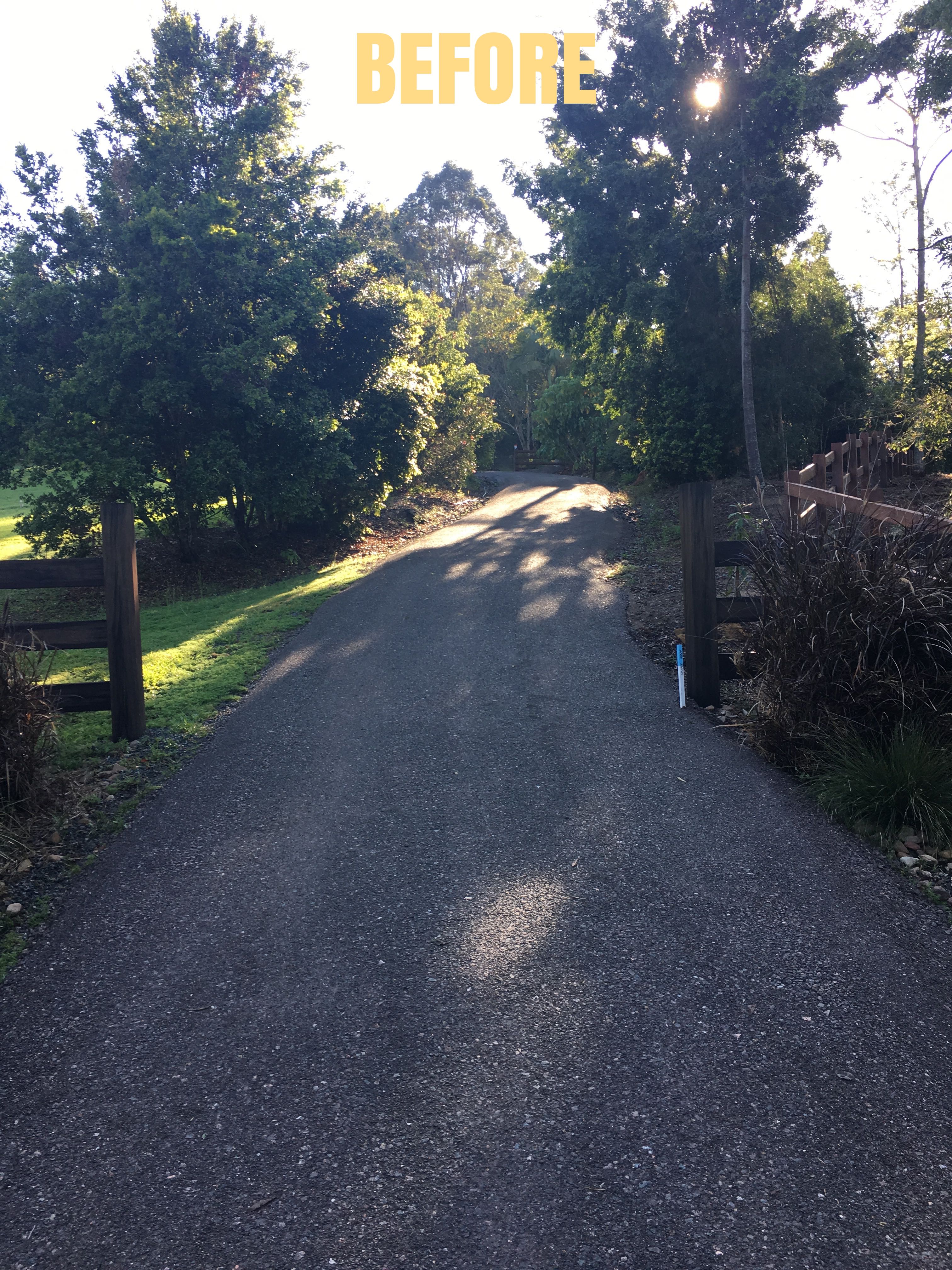 Special asphalt features and finished surface detail