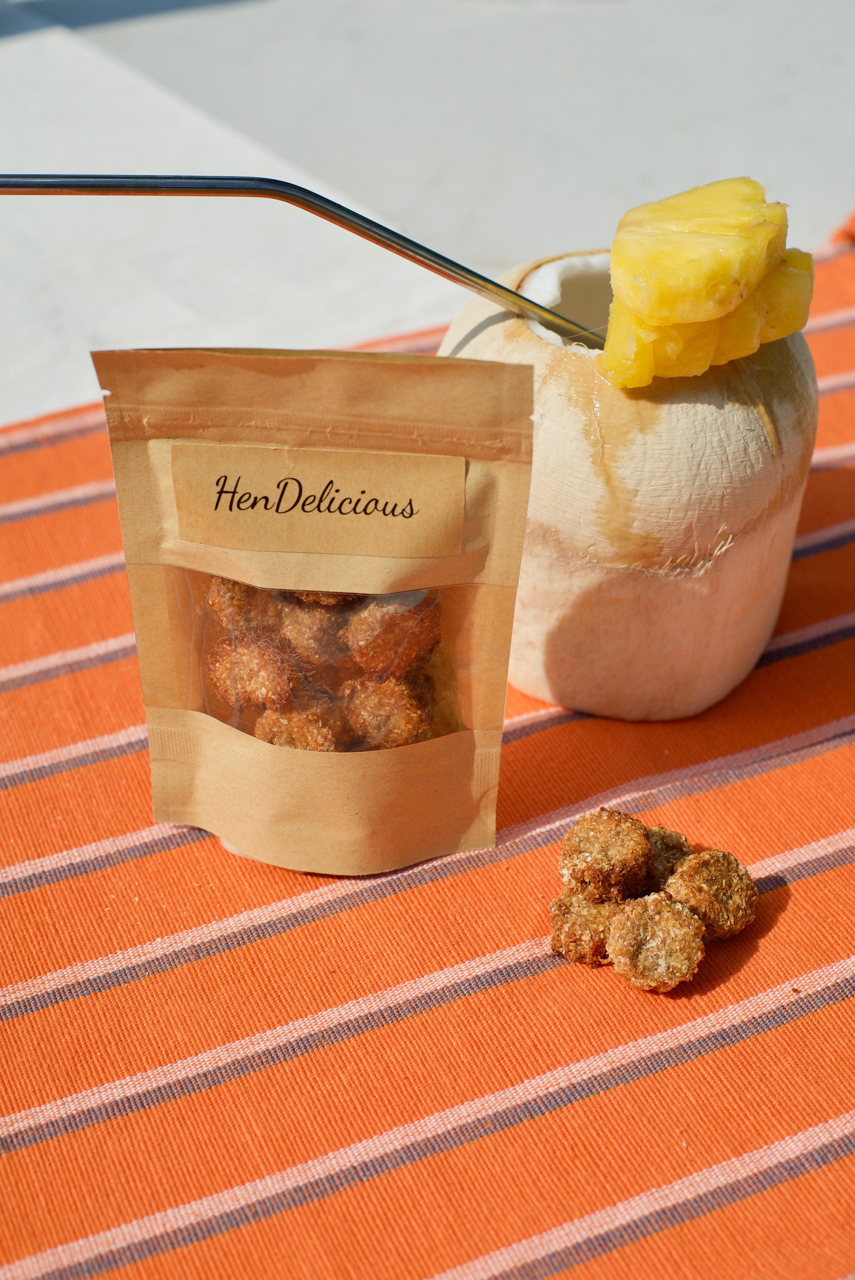 Pineapple and Coconut Bites