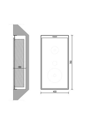 bonosono INWALL dimensions