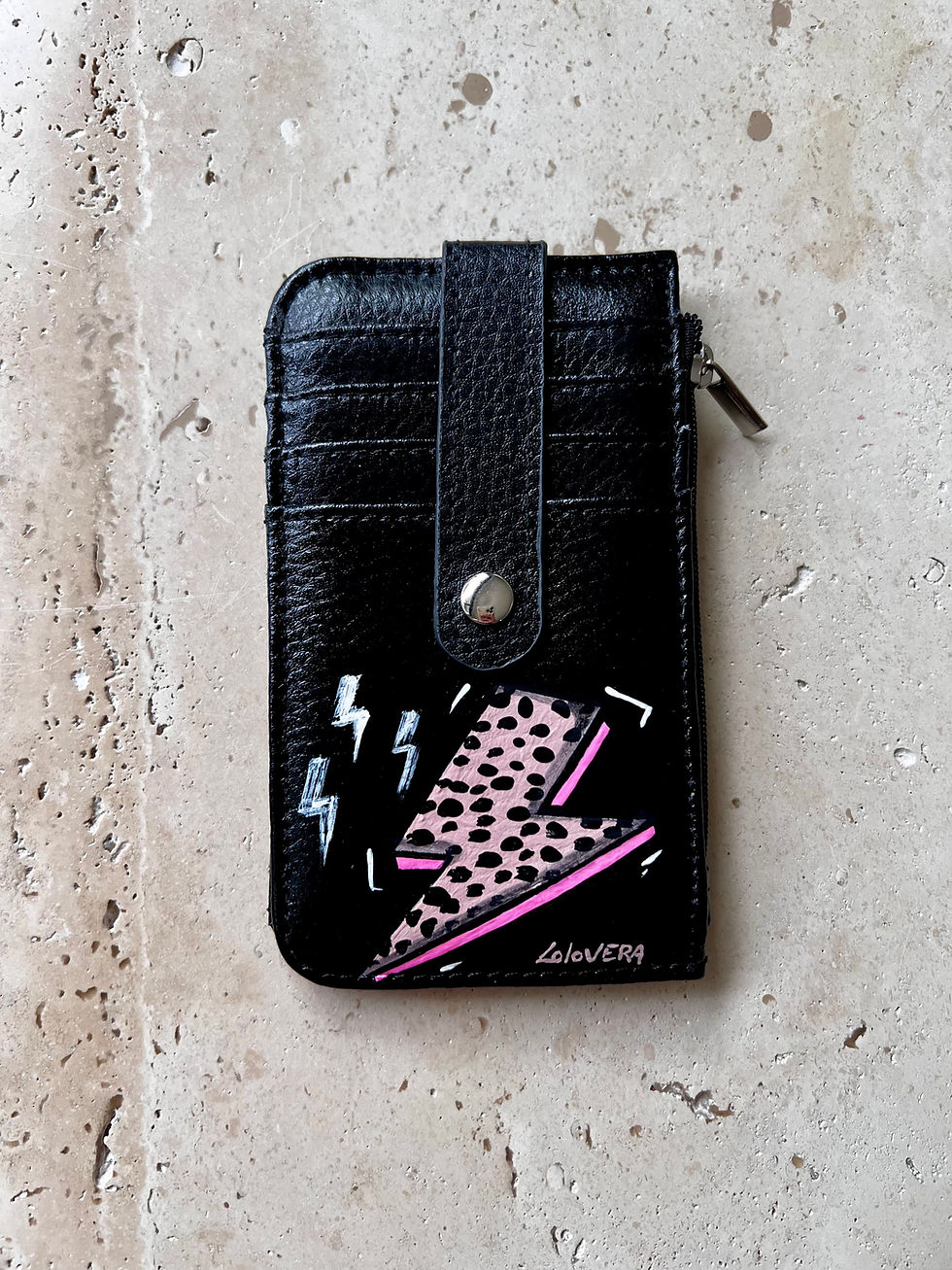 Miniature : Porte-cartes - Pink Storm