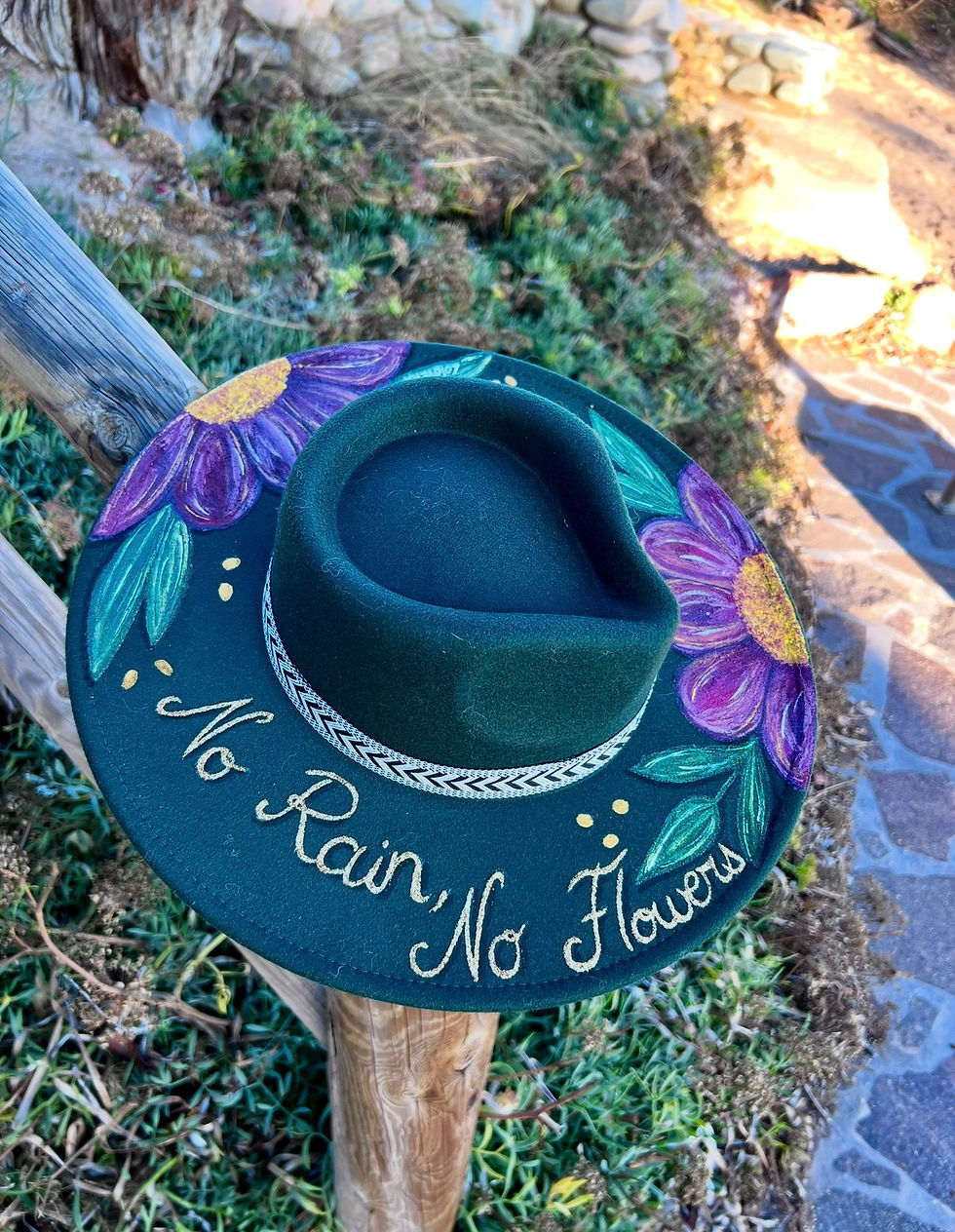 Miniatura: Chapeau - "No Rain, No Flowers"