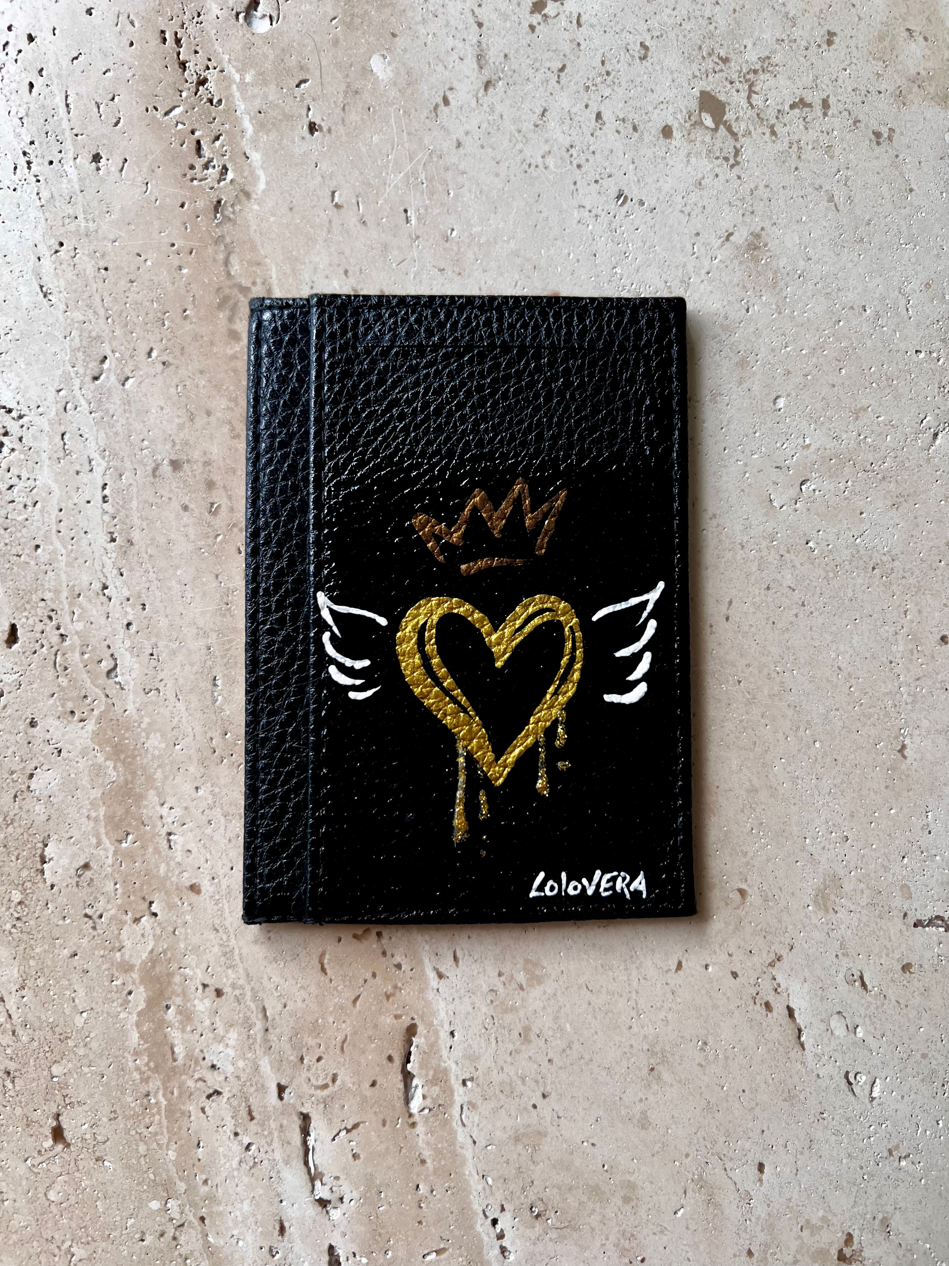Porte-cartes - Golden Heart 