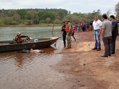 Encuentran el cuerpo del joven desaparecido en aguas del lago Acaray