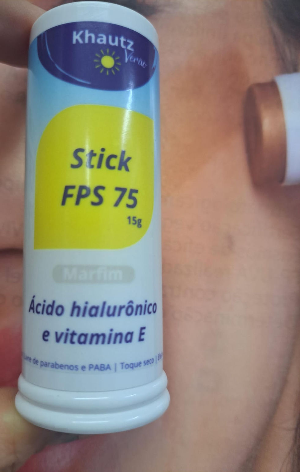 PROTETOR SOLAR STICK FPS75 TOQUE SECO