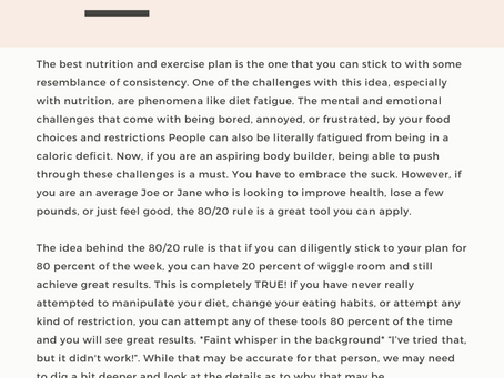 The 80/20 Rule and How to Apply It