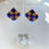 Thumbnail: 1" Fused Earrings