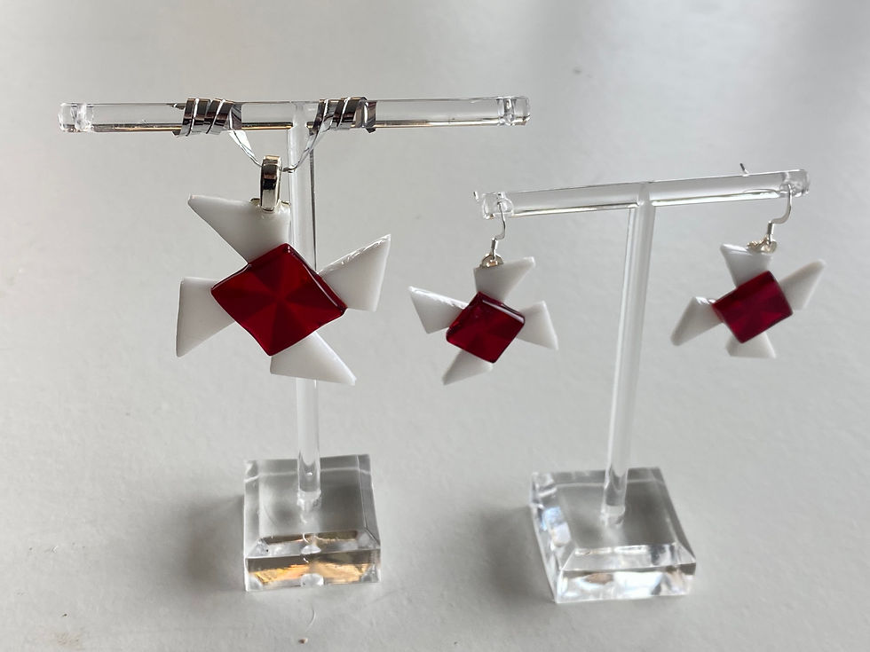 Thumbnail: 1 1/2" Open Pinwheel Pendant